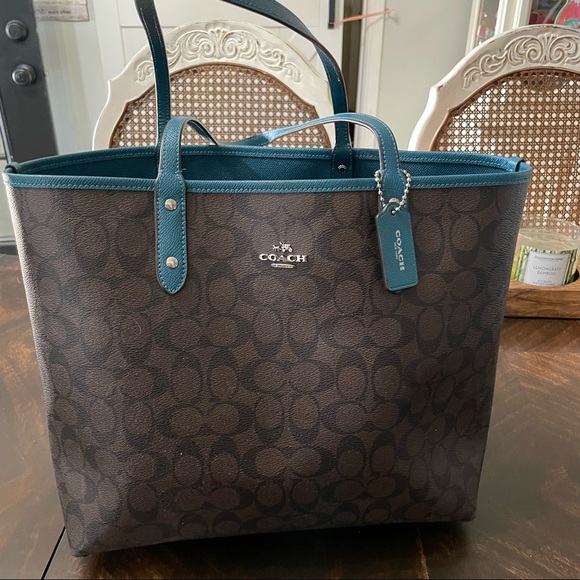 Coach Reversible City Tote - Picture 8 of 13